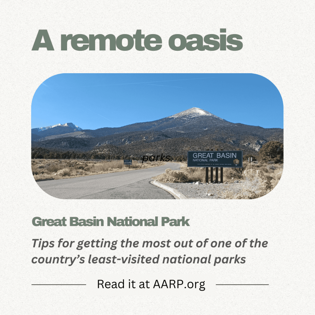 Great Basin National Park guide written by Aleza Freeman